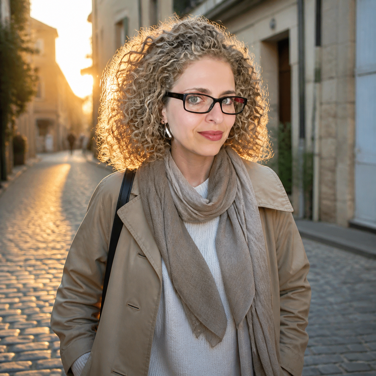 Portrait illustrant le profil fictif de Aurore