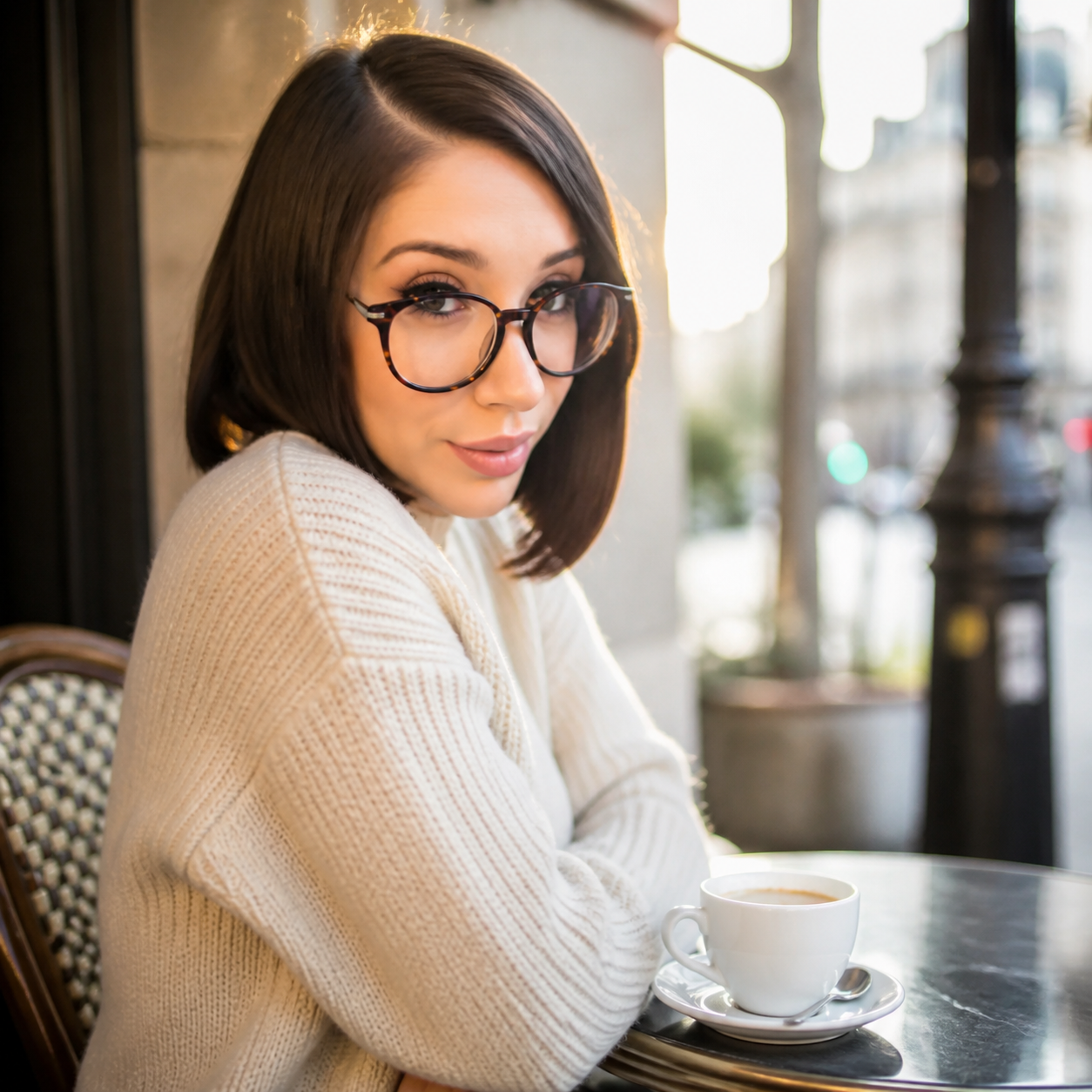Portrait illustrant le profil fictif de Ludivine