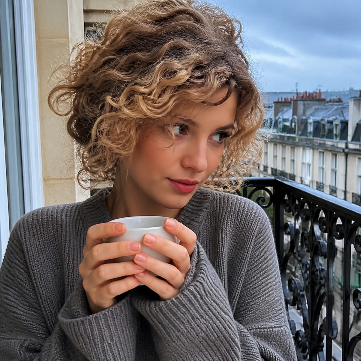Portrait illustrant le profil fictif de Marion
