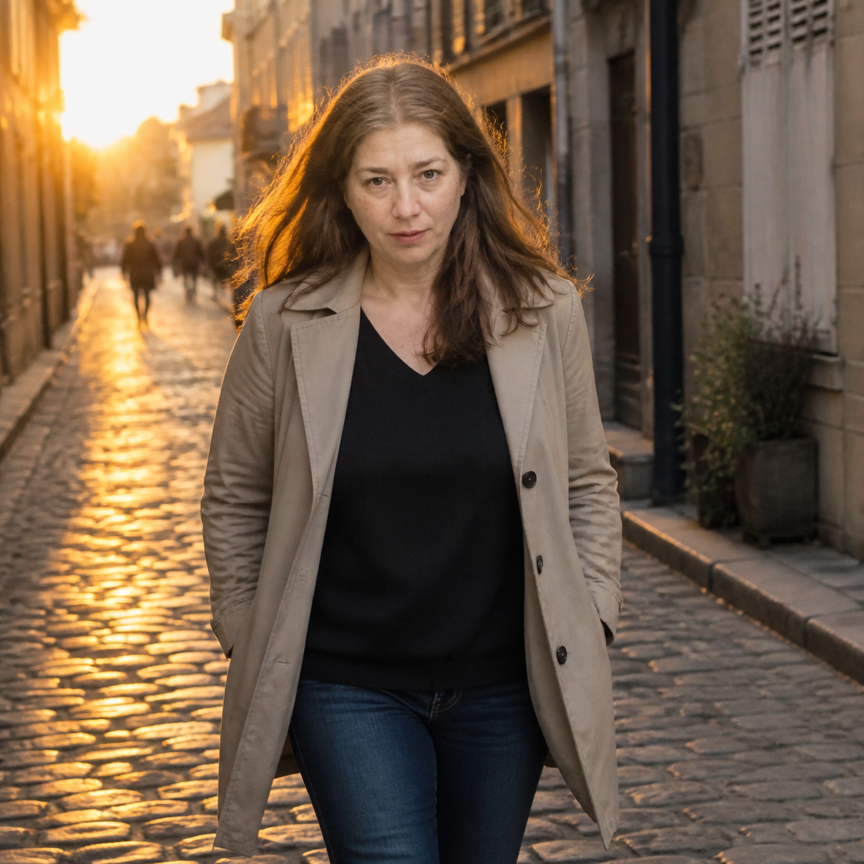 Portrait illustrant le profil fictif de Morgane