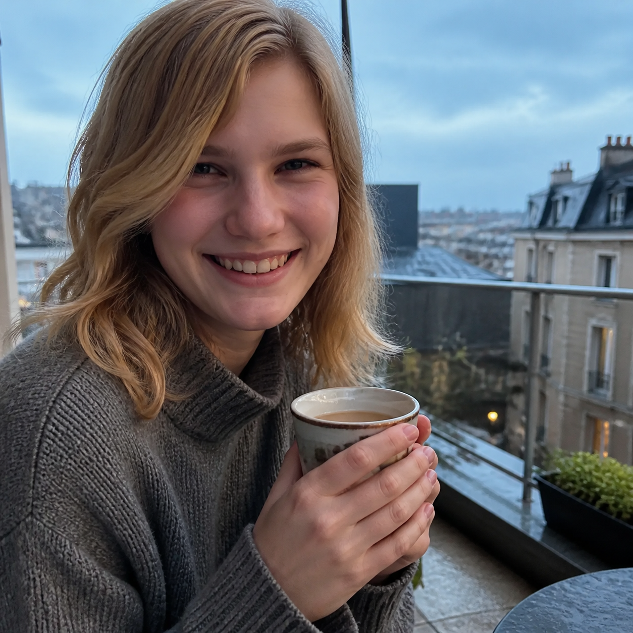 Portrait illustrant le profil fictif de Nicole