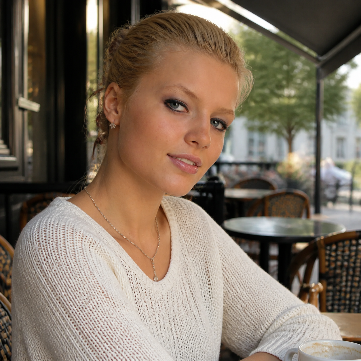 Portrait illustrant le profil fictif de Ninon