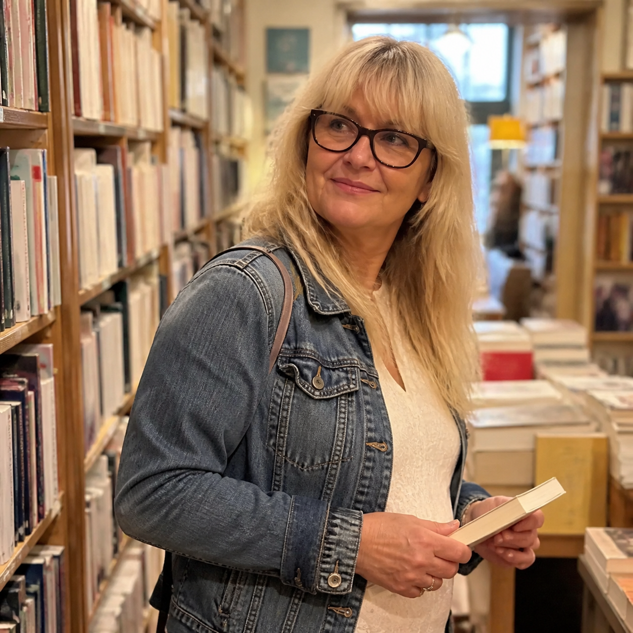 Portrait illustrant le profil fictif de Perrine