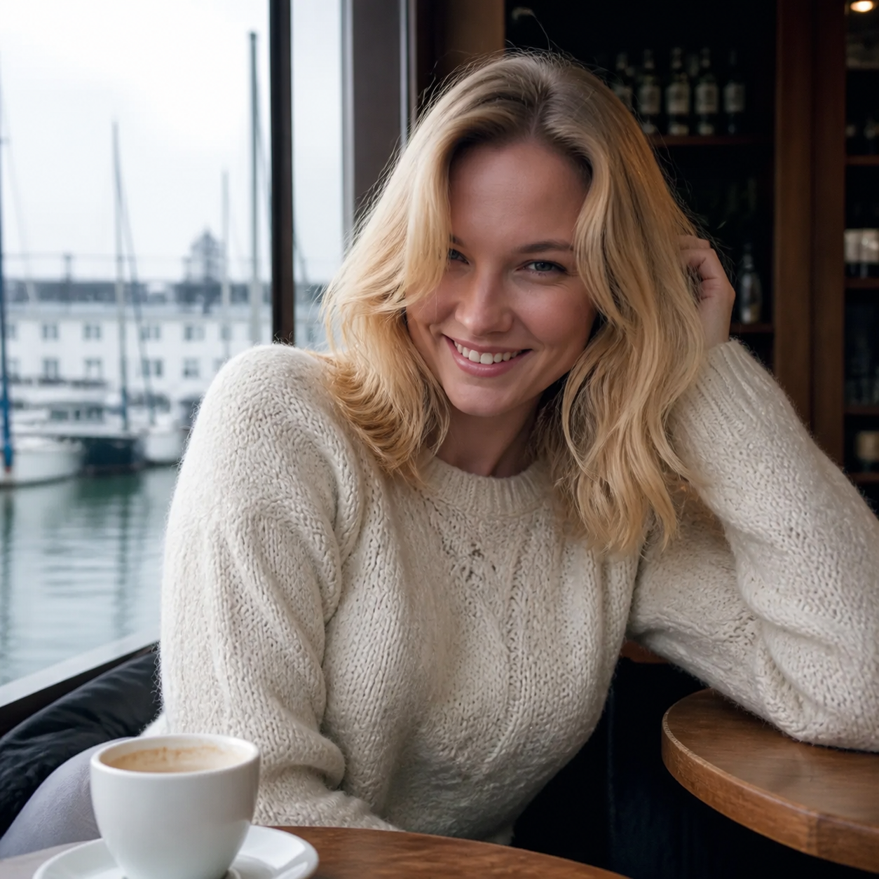 Portrait illustrant le profil fictif de Sandrine